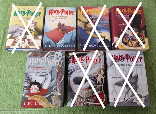 Collezione libri harry - collezione, potter