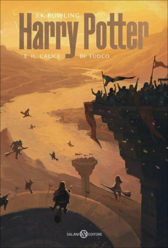 Libro harry potter - potter, calice