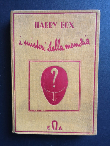 Libro misteri della memoria - misteri,