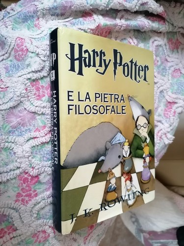 Libro harry potter - libro, pietra